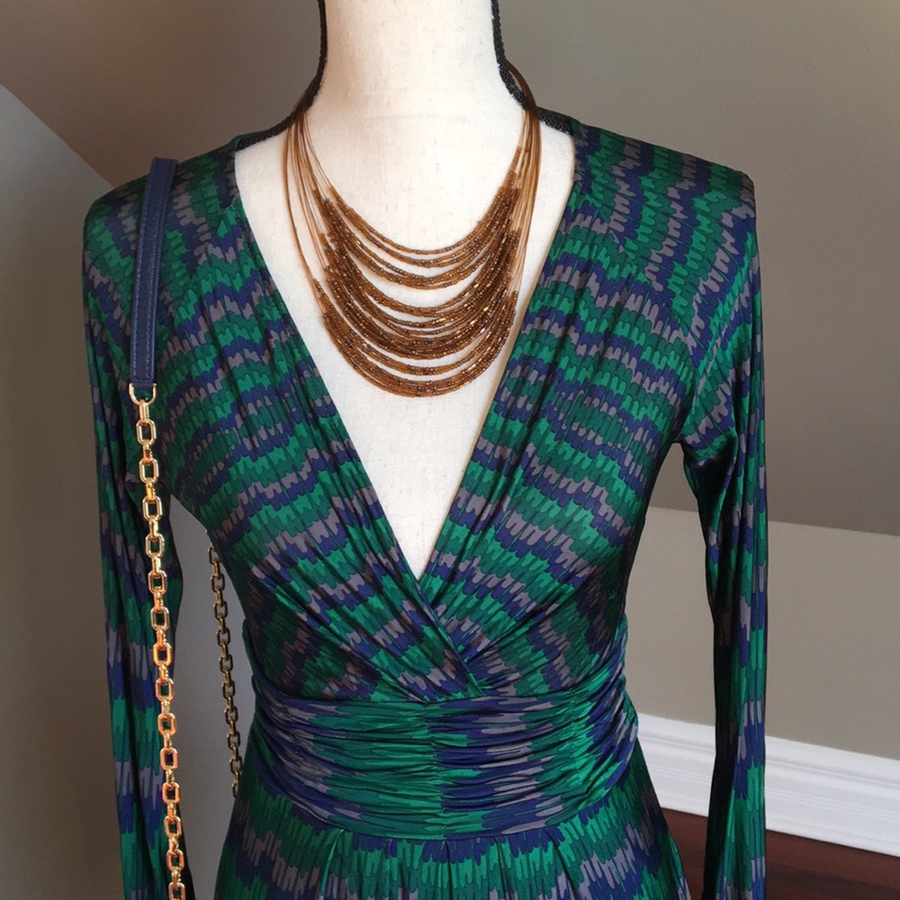 Knee length BCBGMaxAzria A line dress